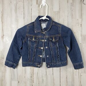 Children's Place Denim Jean Jacket Blue Size 4T